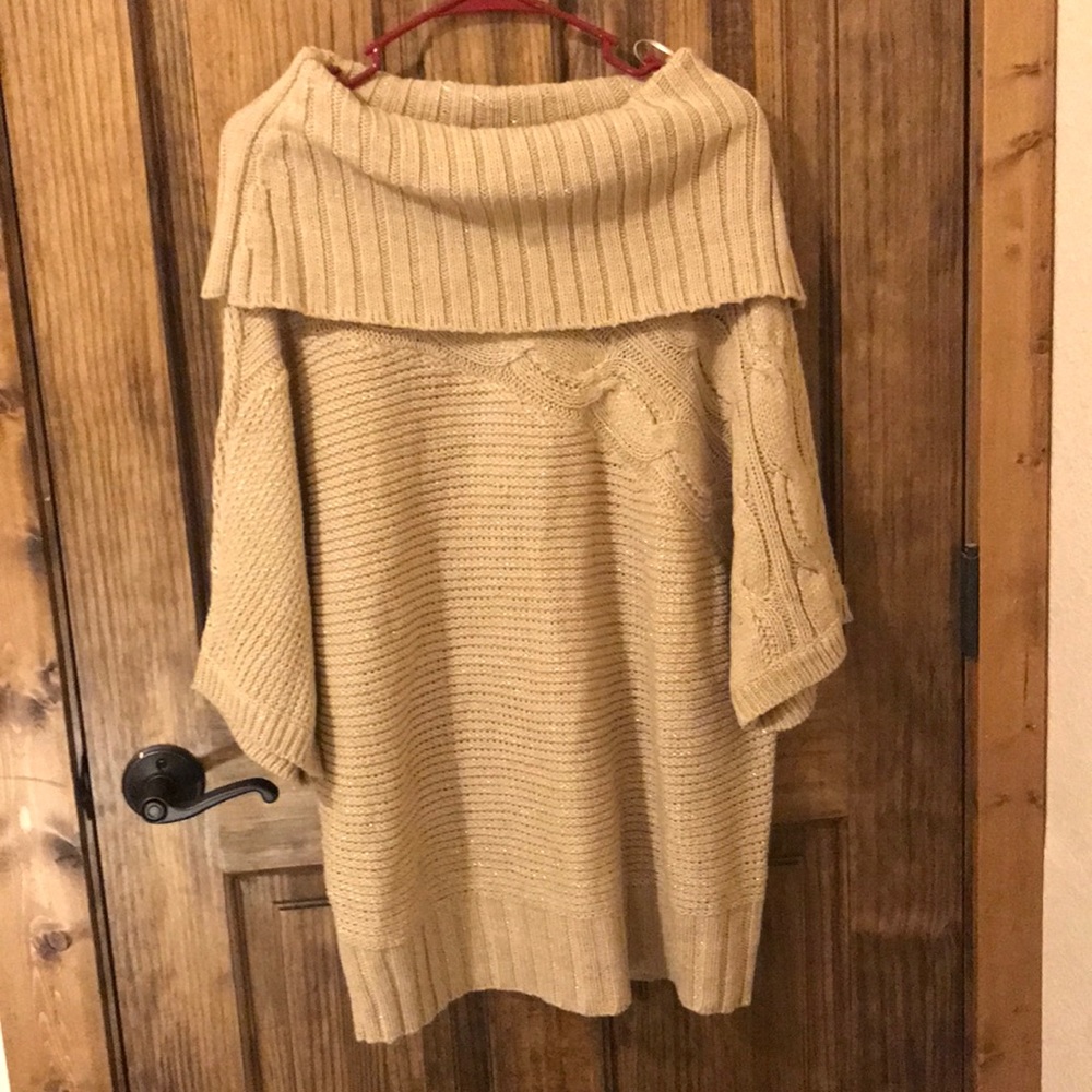 Off the shoulder sweater